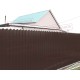 Профнастил фигурный C8 - 0,4 ПЭ-Двусторонний RAL 8017 шоколад.