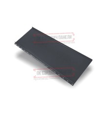 Кликфальц mini 0,5 PurPro Matt 275 RAL7024 мокрый асфальт с пленкой на замках