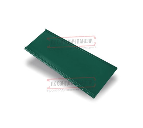 Кликфальц mini 0,5 Satin RAL6005 зеленый мох с пленкой на замках