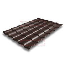 Металлочерепица Кредо RAL8017 Drap-0,45