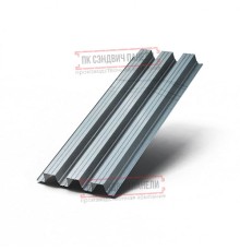Профнастил нержавеющий Н114 0.95 AISI 430
