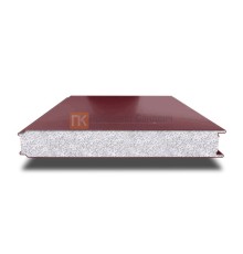 Сэндвич панели гладкие с пенополистиролом, ширина 1200 мм, толщина 30 мм, 0.5/0.5, RAL3005